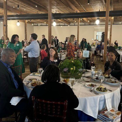 What a wonderful day in support of the ministries of Open Door Community House!  Long-time friends, new friends, and community partners!  Good food by @thefoodmillcolumbus in a beautiful space @thebibbmill with a wonderful guest speaker @kelseybarnar