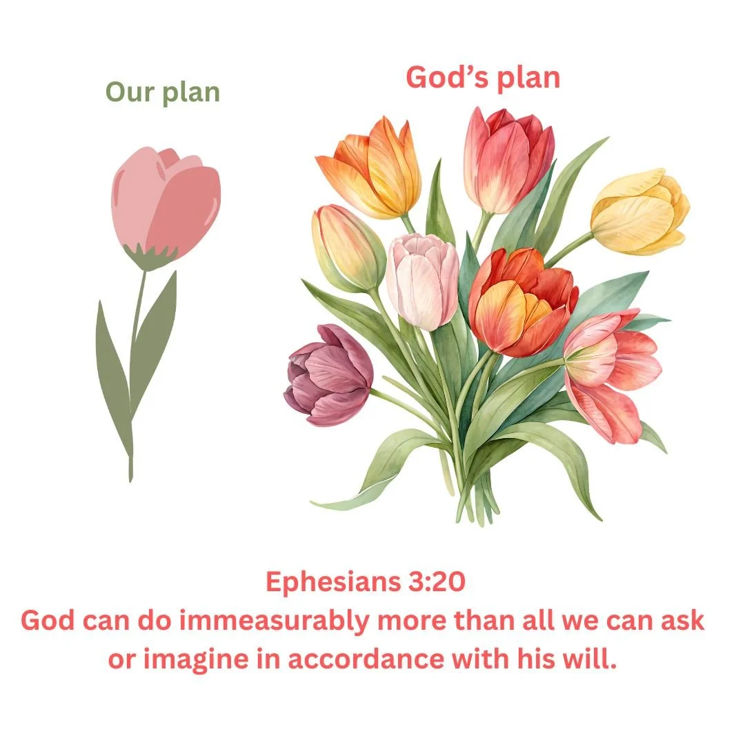 It's Monday! Join us in claiming Eph 3:20. God has got this!