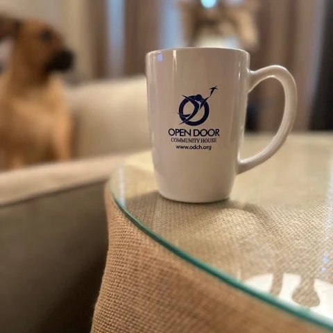 On this National Coffee Day, we're starting the day with coffee, pups, and prayer. Have a good day, y'all!