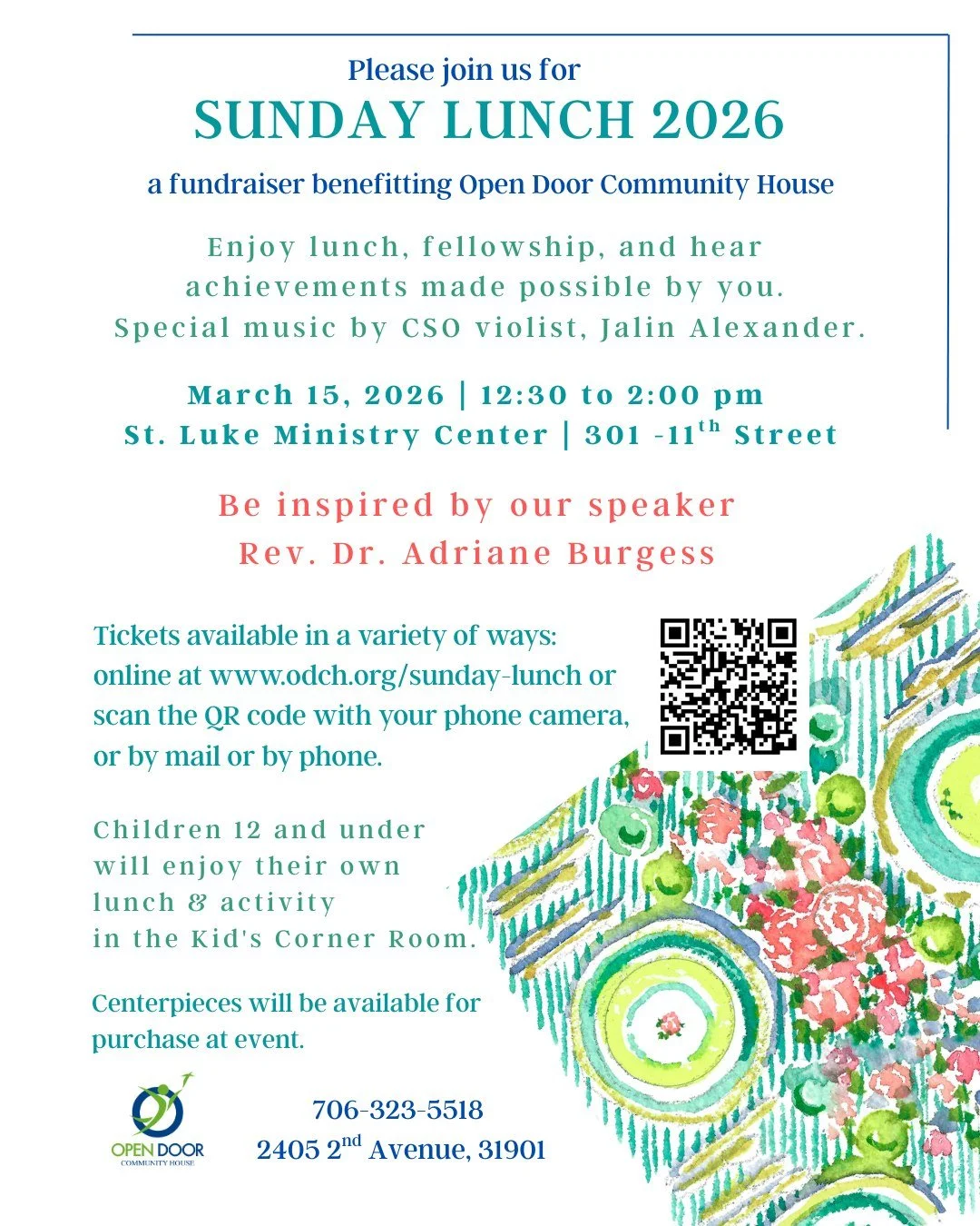 Come join us for lunch and leave with much more!