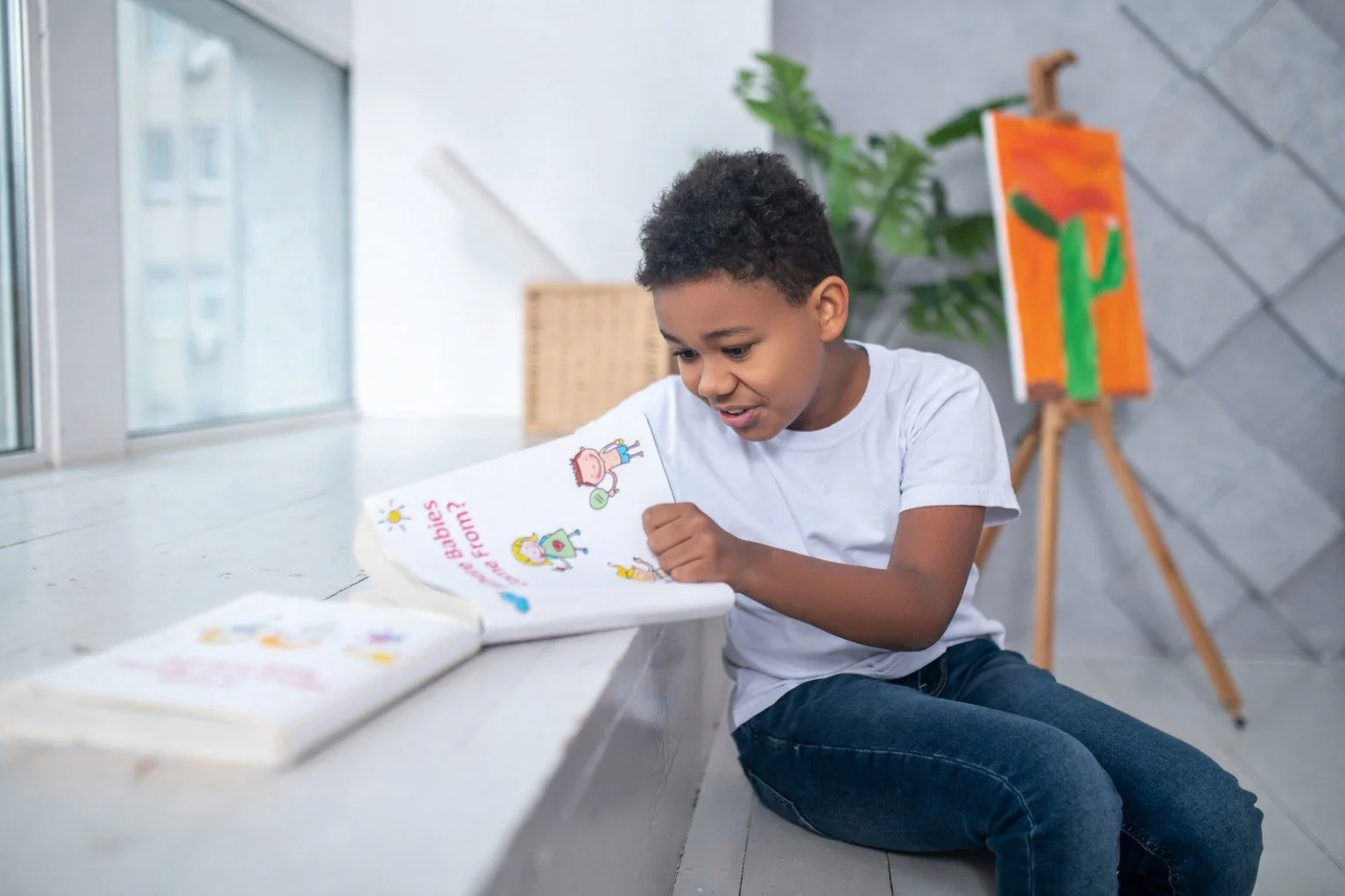 Denis is a student in the Mathews Promise Academy afterschool program. He has shown significant growth socially understanding boundaries, communicating more clearly, and expressing his thoughts and needs. The Open Door staff works closely with his te