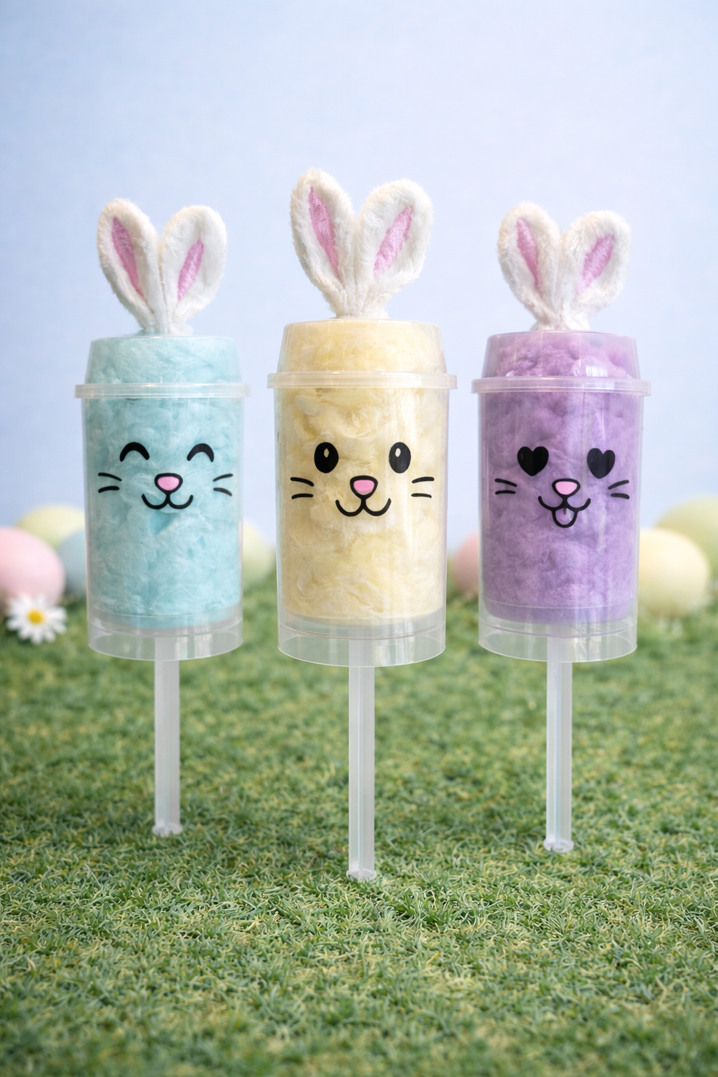 Easter Bunny Push Pop Trio