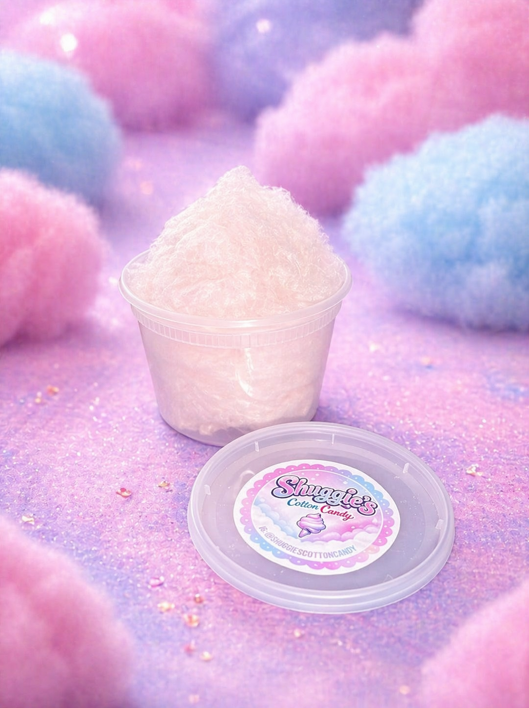 16 oz Cotton Candy Tubs