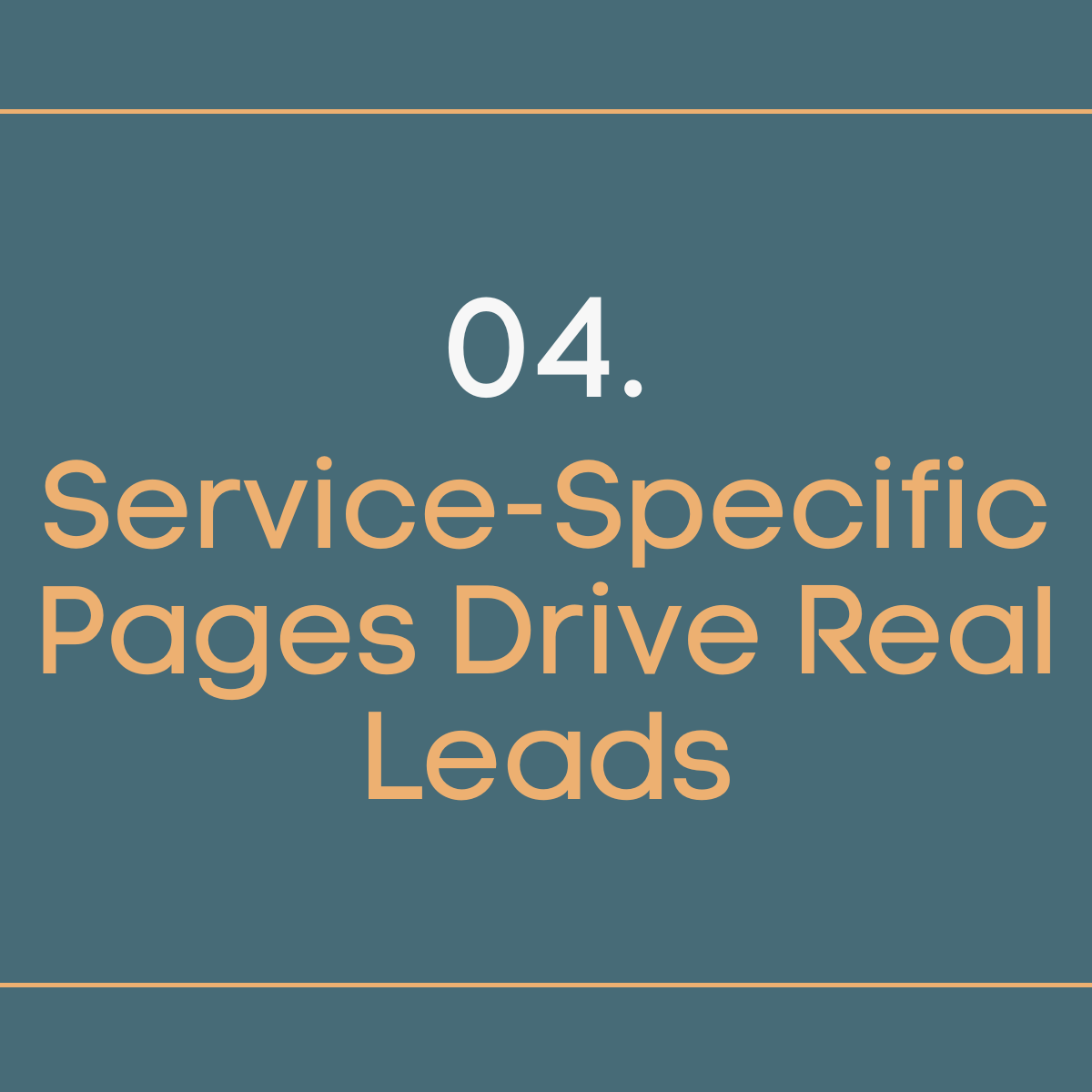 Clear service page with pricing and process for local business