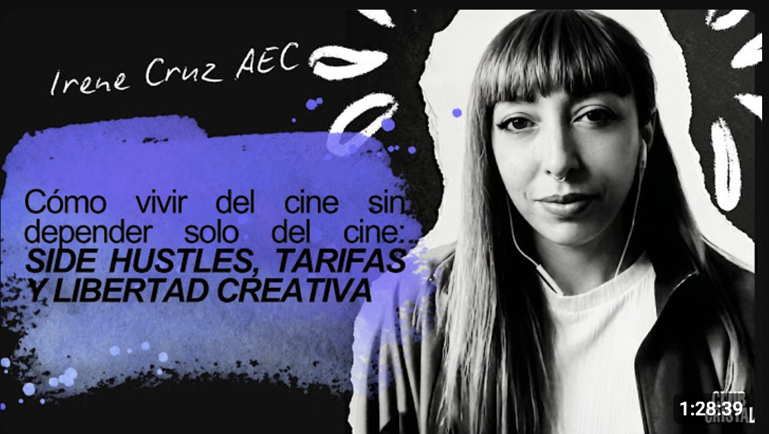 YouTube podcast direccion fotografia mujer empezar tarifas Dior side hustles libertad creativa cine