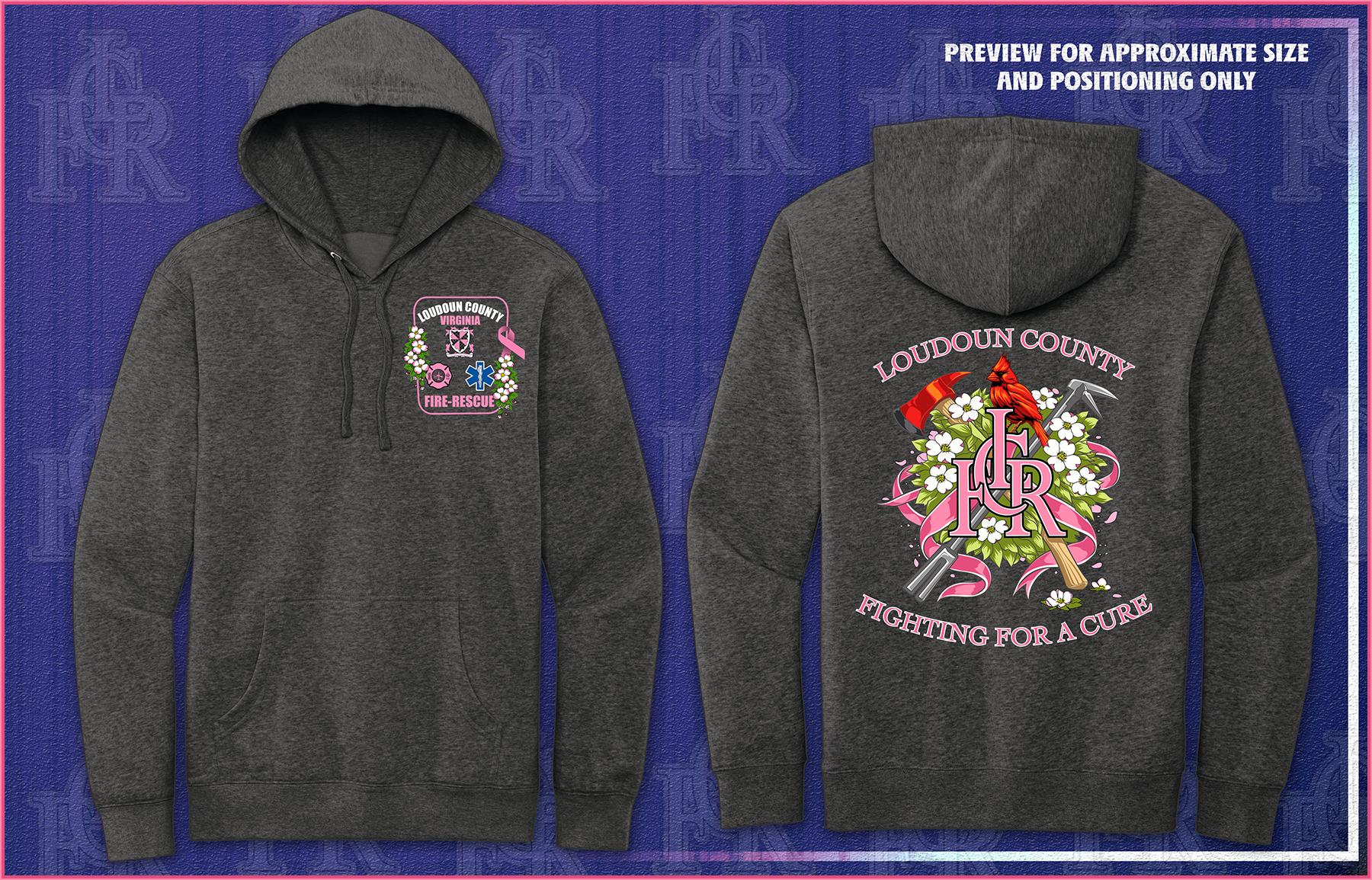 LCFR-CANCER 2026 Heathered Charcoal Hoodie-DT6100.png