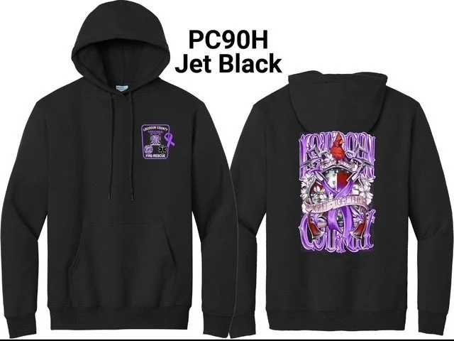 2025 All Cancer Hooded Sweatshirt (NOT APPROVED FOR DUTY)