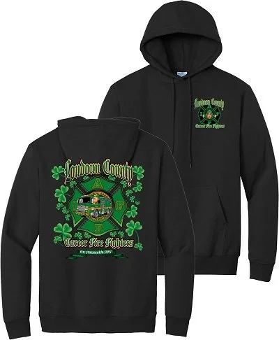 2026 St Patrick's Day Hooded Sweatshirt (PRE-SALE ONLY)  (NOT APPROVED FOR DUTY)