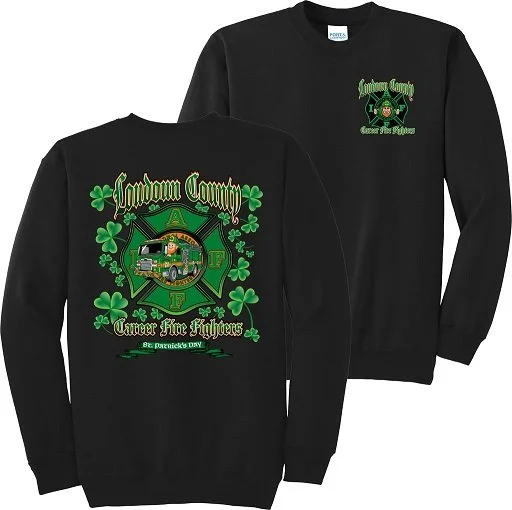 2026 St Patrick's Day Crewneck Sweatshirt (PRE-SALE ONLY) (NOT APPROVED FOR DUTY)