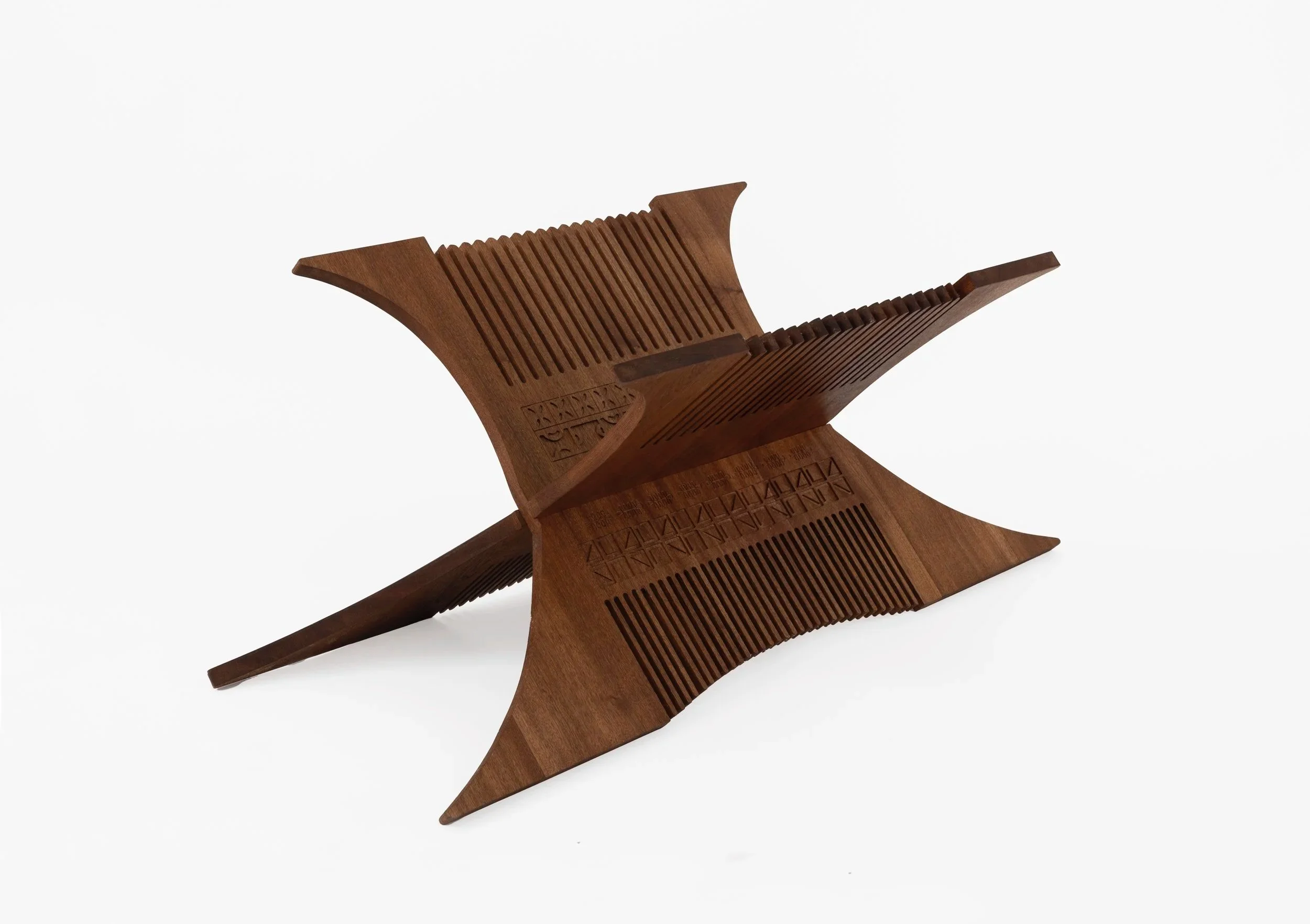  Ceremonial Fragments   Carved Sapele  100 x 50 x 39 cm 