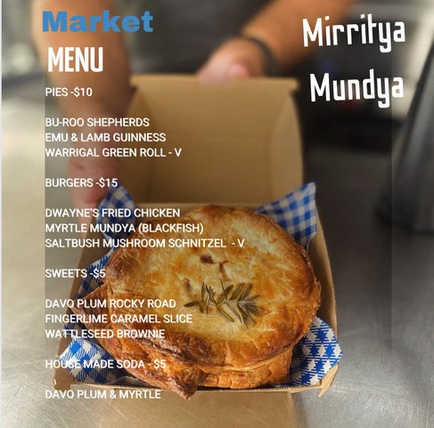 @mmundya will be at our Huskisson Blak Markets with a mouth-watering range of bushfood infused tucker. 

The Markets run this Sunday at White Sands Park from 9am till 2pm.

 #dreamt #shoalhaven #marketstalls #AlwaysWasAlwaysWillBe #buydirect #blackbu