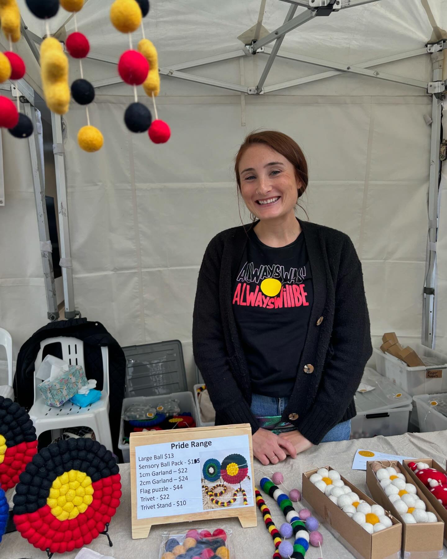 We&rsquo;re at Bondi Junction mall until 4pm! 16 stallholders selling the most beautiful wares and an amazing First Nations program of song and dance