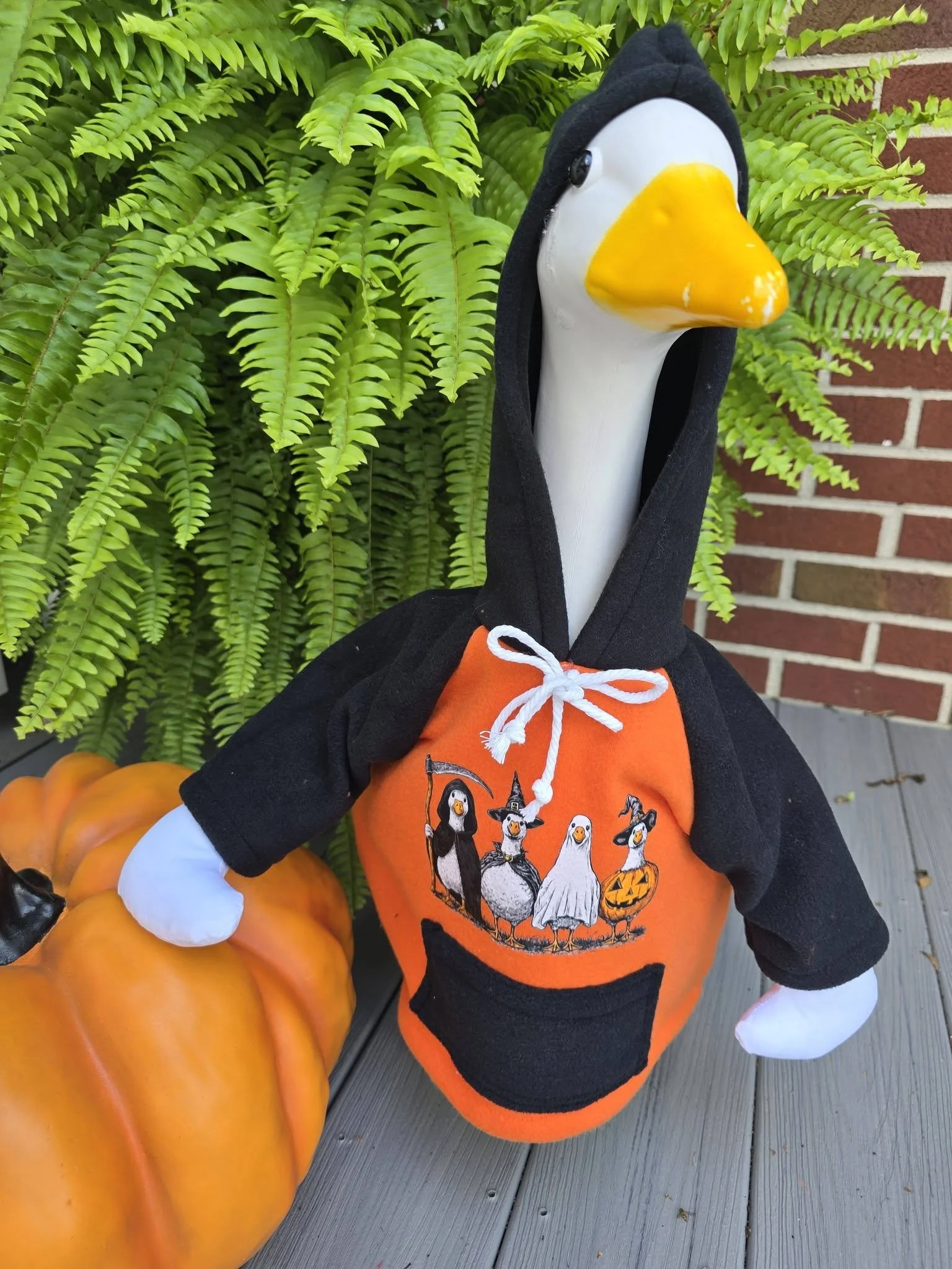 Hoodie - Halloween Geese Design