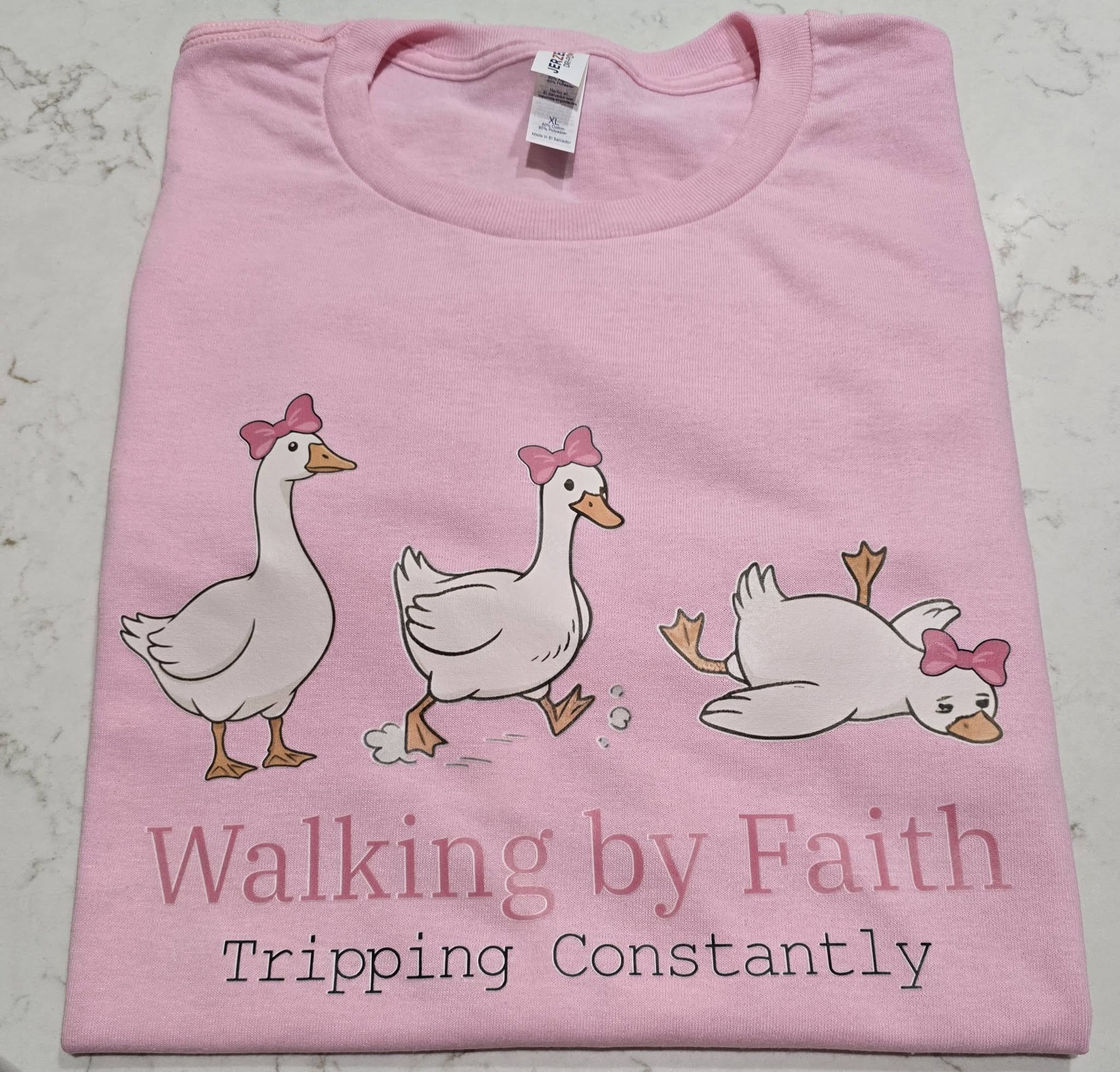 Walking in Faith Tripping Constantly