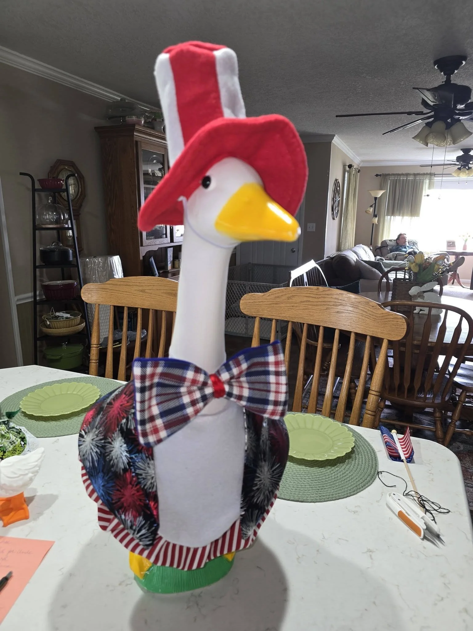 Uncle Sam Goose Outfit