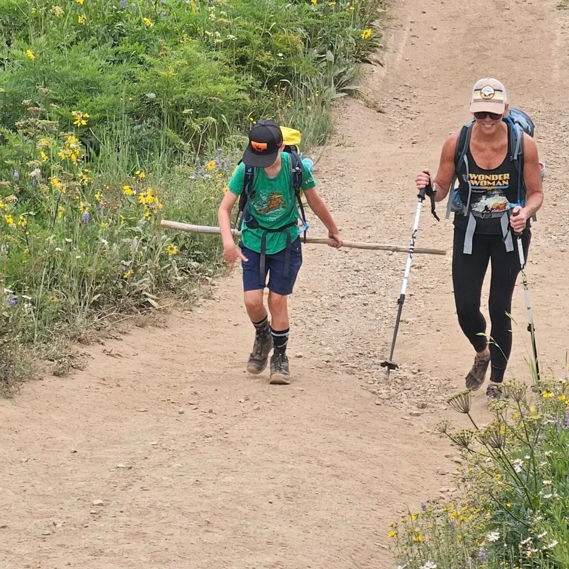 I'm fresh off a two-week camping trip and wanted to share how my family and I stayed active. If you're looking for ways to add more movement to your own vacation, my newest blog post has some ideas that worked for us, along with extra suggestions.

W