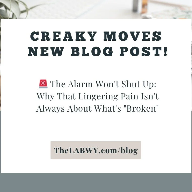 Feeling like your body is holding onto a grudge? 😉

That persistent ache is often just your nervous system stuck in &quot;high alert.&quot; It's shouting, &quot;Hey, I still feel unsafe in this movement!&quot;

RAPID NeuroFascial Reset helps us send