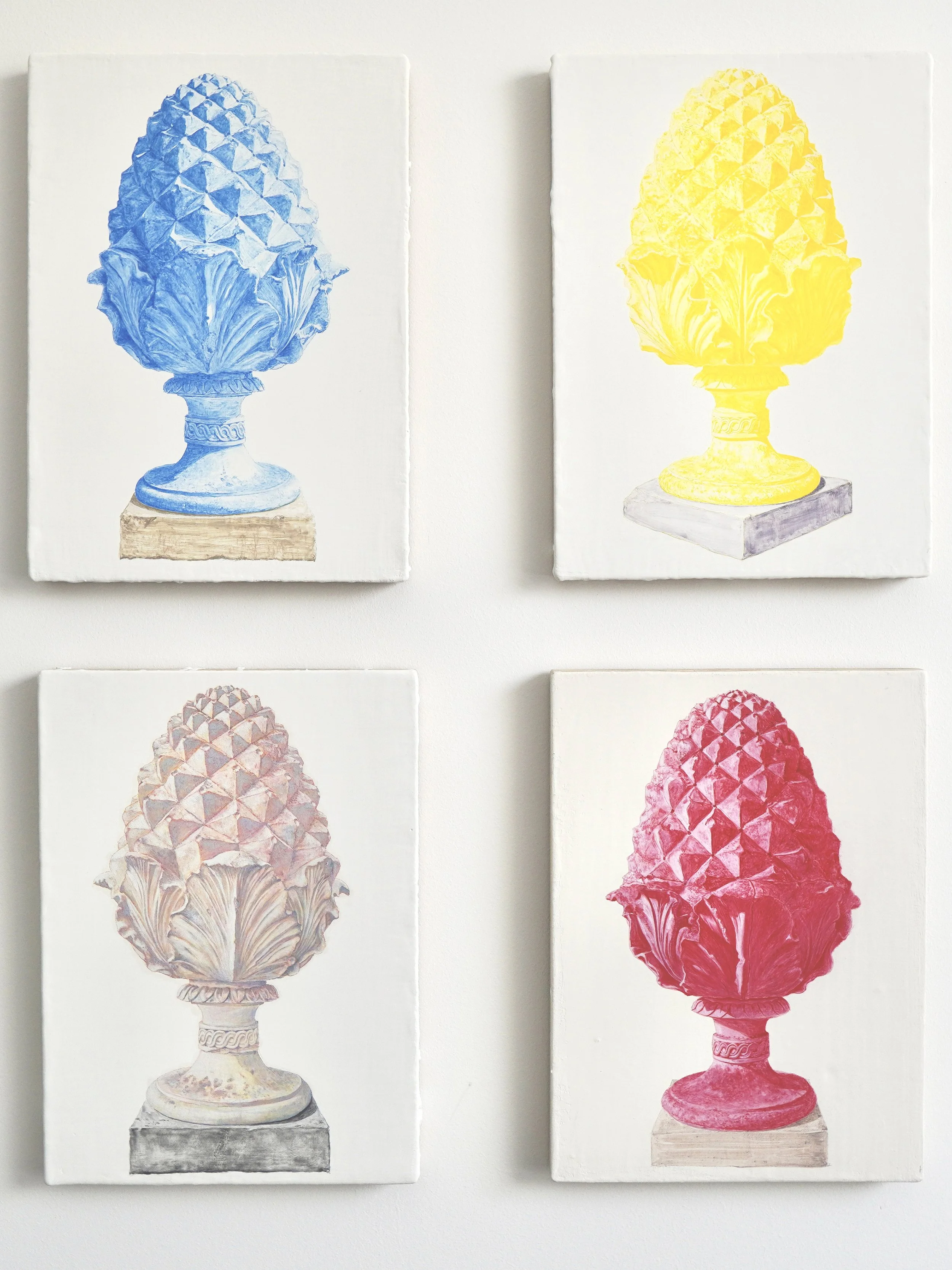 4 Pineapples unframed .jpg