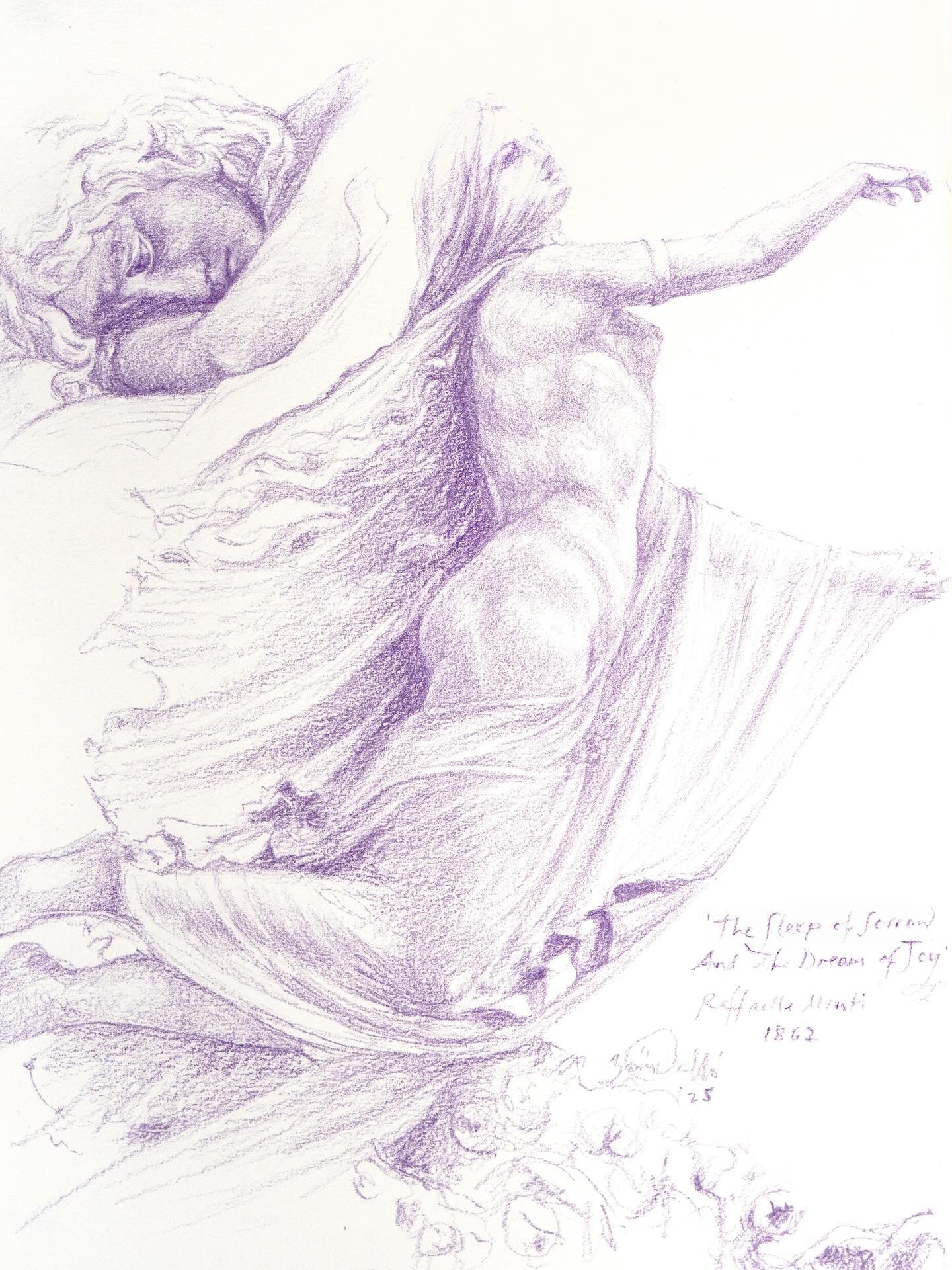 💥 &lsquo;Stone Ghosts&rsquo; series continues with &lsquo; The Sleep of Sorrow and the Dream of Joy&rsquo; - pencil on paper - 21x 30cms (A4) / 12&rdquo;x 8&rdquo; - DM for price

This is drawn from a wonderfully titled sculpture &lsquo;The Sleep of