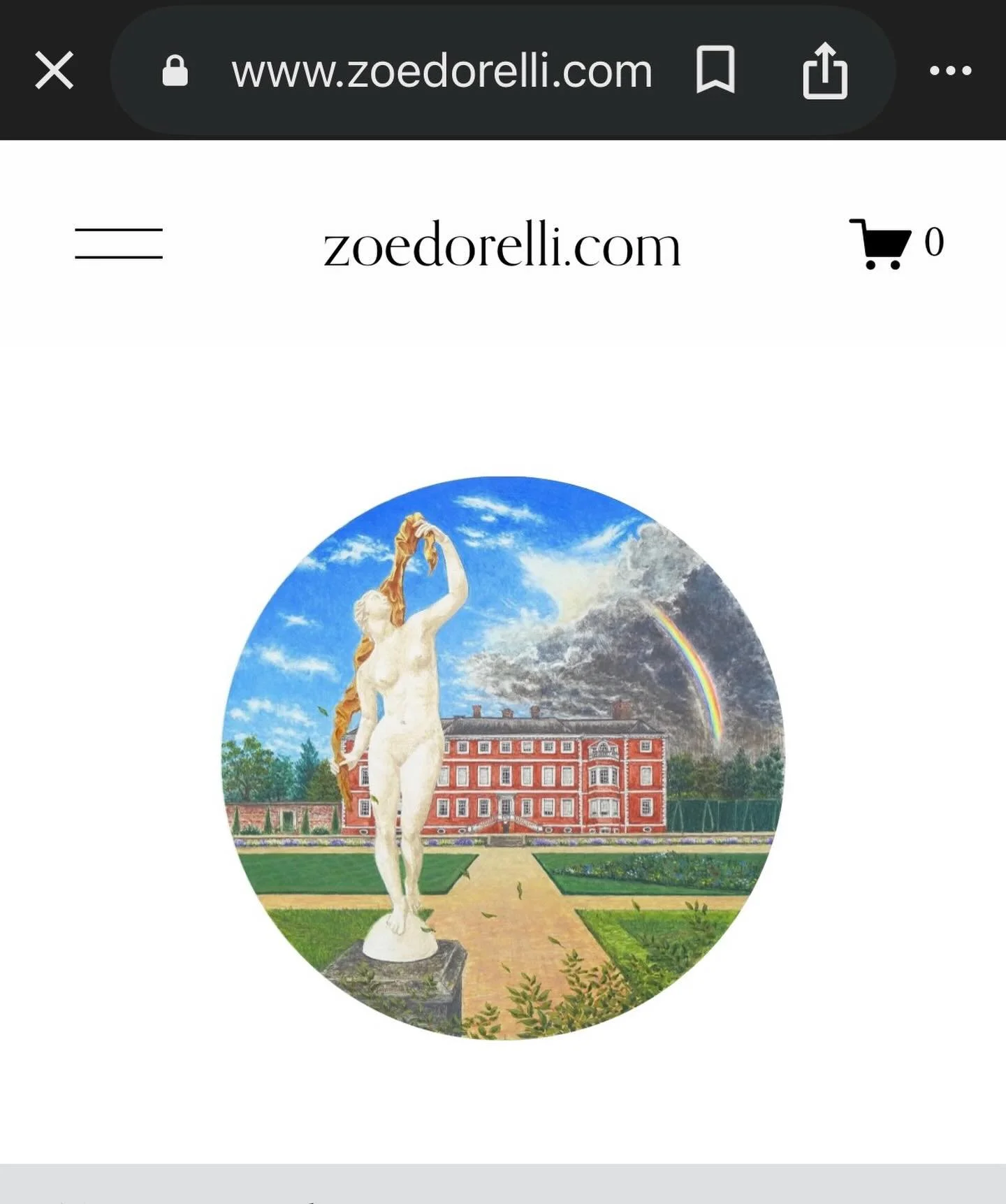 💥My new website www.zoedorelli.com now online! 💥

Spent the last few months developing my new site, finally got it up this week, shows lots of new work, paintings and drawings..check it out! (Also let me know if you find any glitches)

#newwebsite