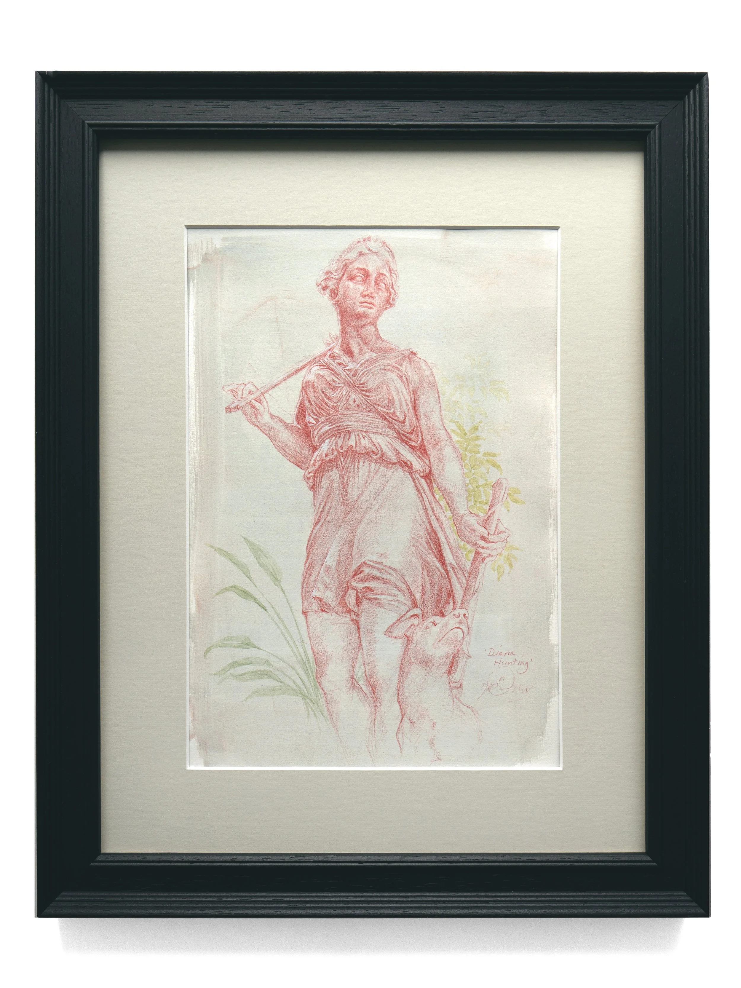 Diana Hunting Framed.jpg