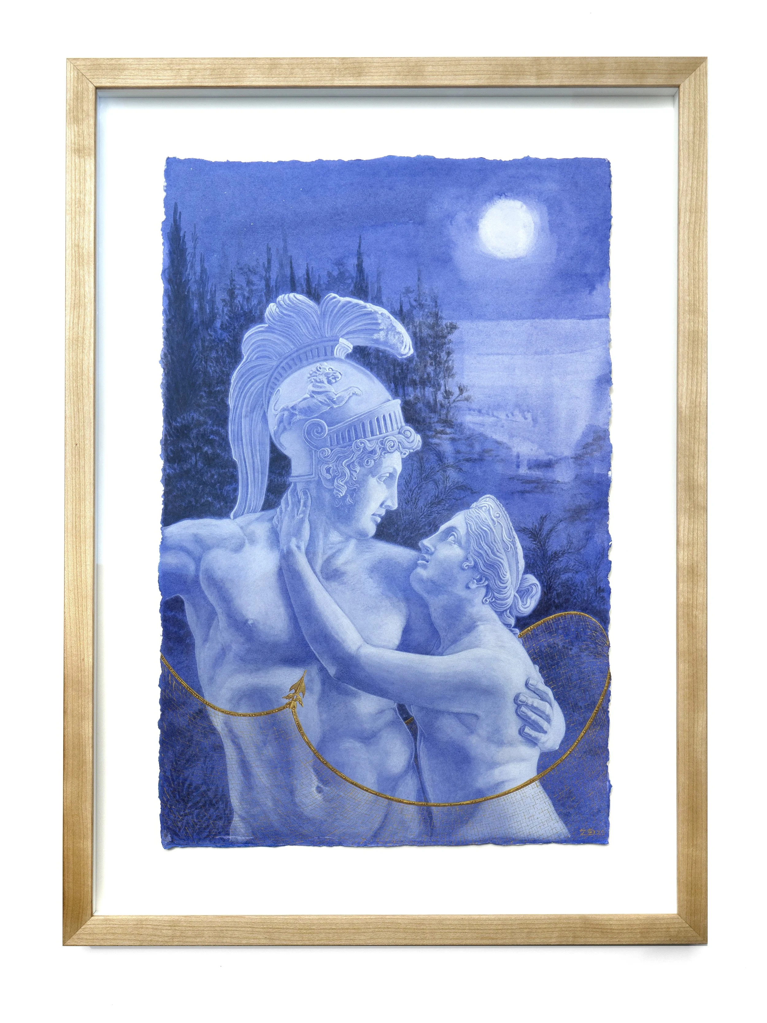 Venus and Mars in Vulcans Net Framed.jpg