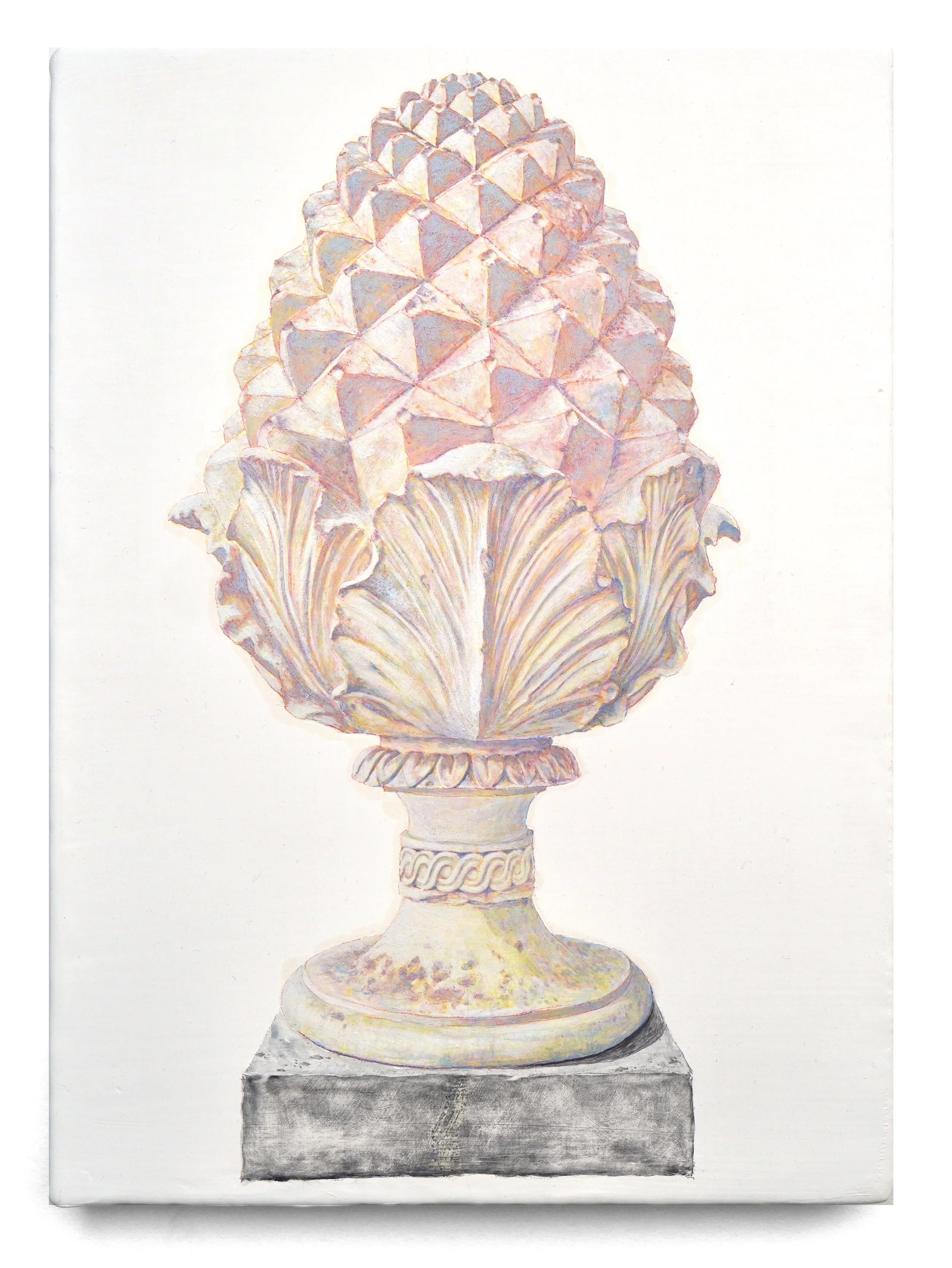 'Optical Grey Pineapple'