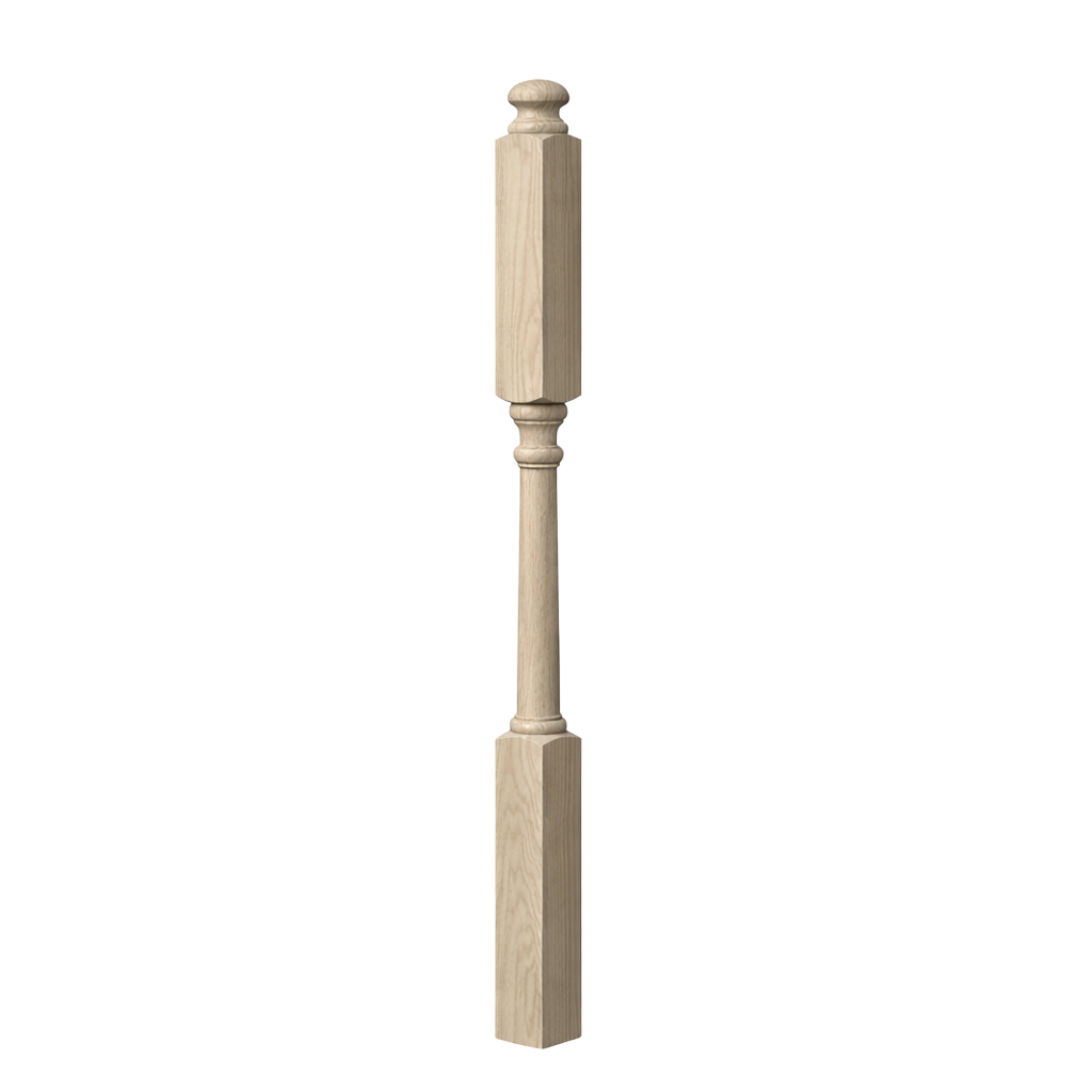 Mushroom Newel Post (4045-Mt)