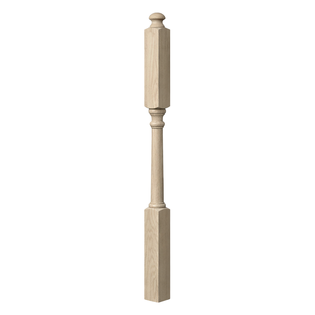 Mushroom Newel Post (4045-Mt)