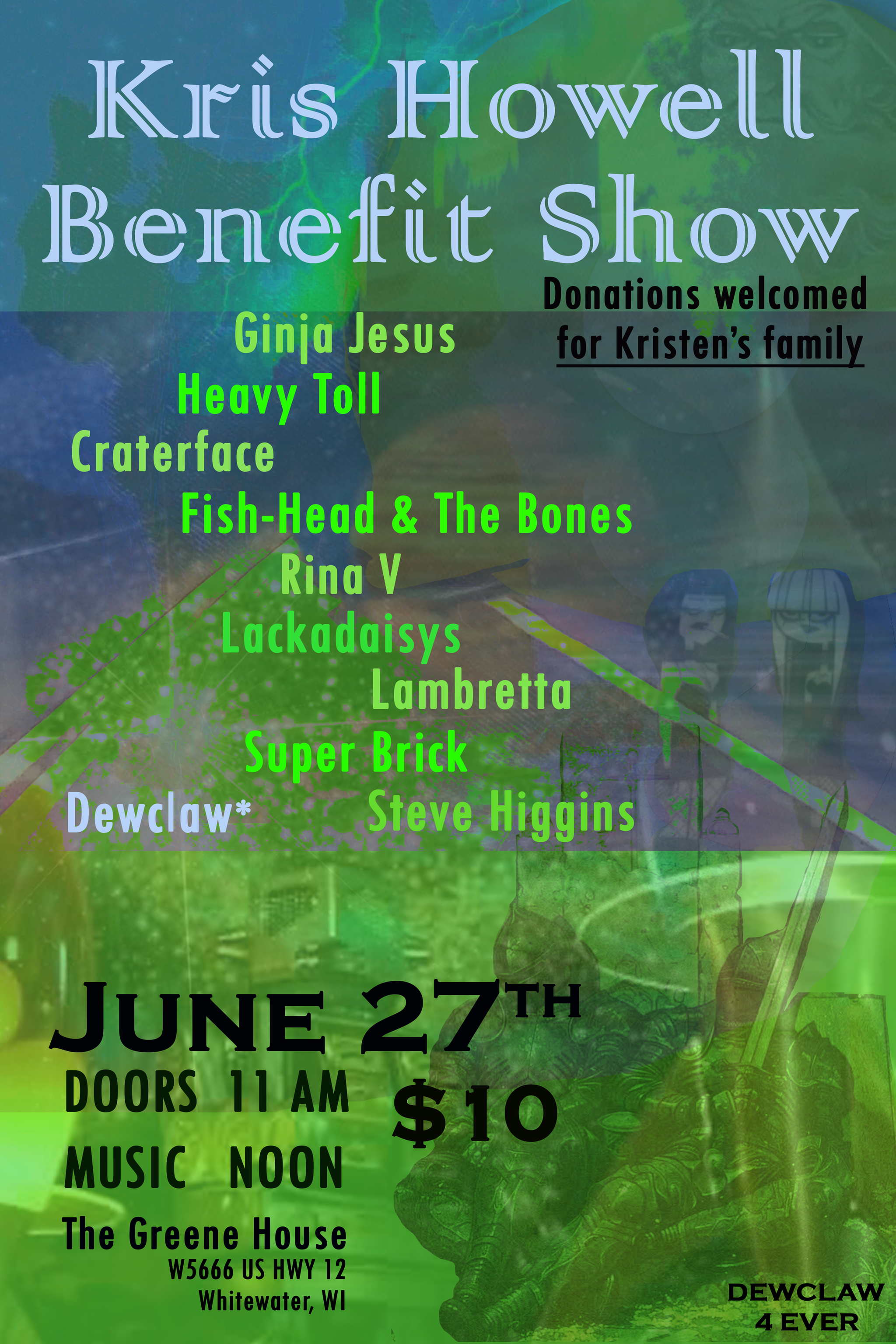 Kris Howell Benefit Show