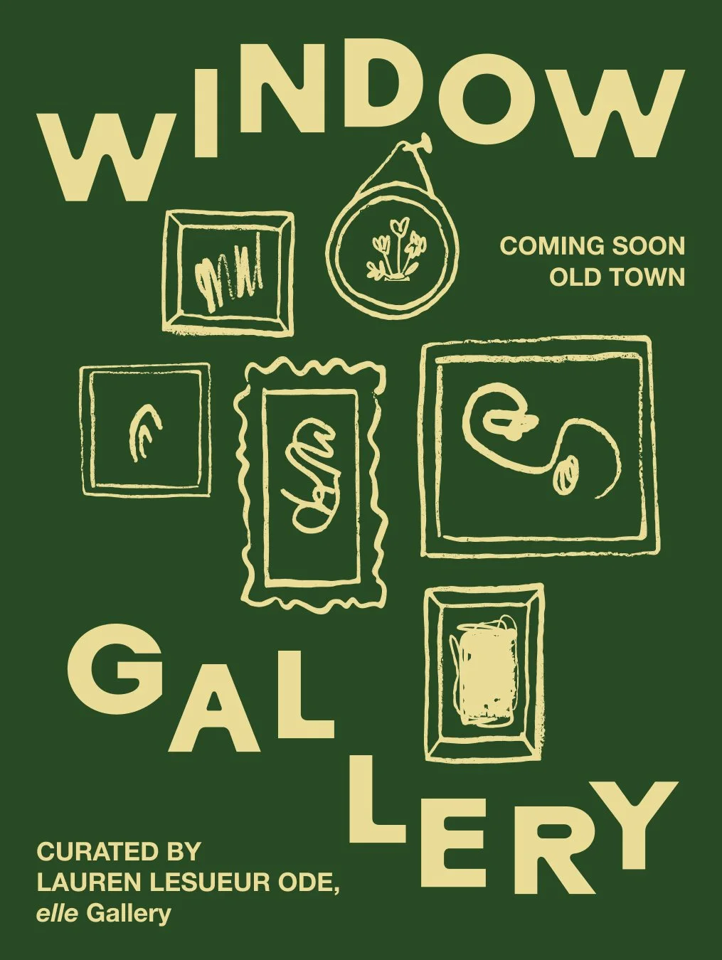 No Vacancy Window Gallery