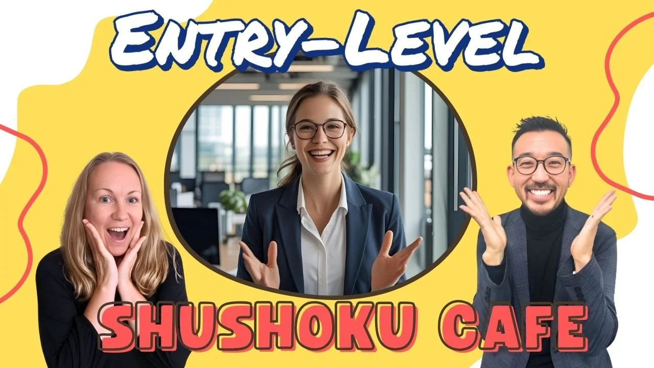 Our good friends, Takeshi Yamagishi (QUICK USA) and Kasia (Ikigai Connections) are back with a new episode of Shushoku Café, this time exploring what it really means to start your entry-level career. 🌱✨
Whether you’re job hunting in