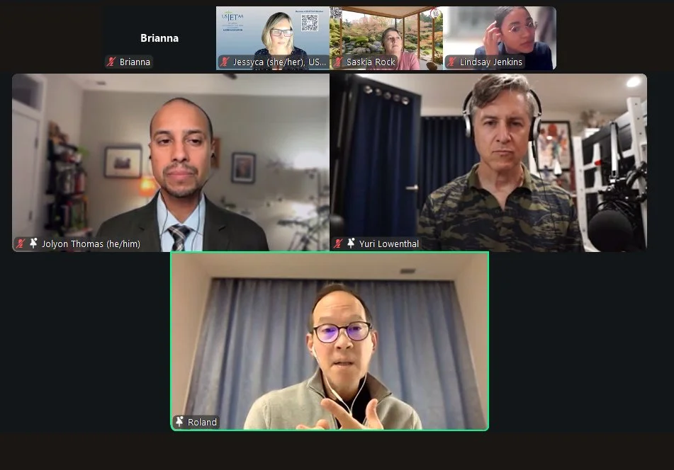 🎌 Thank you for joining us!⁠
⁠
A huge thank-you to everyone who attended &ldquo;The Religion of Anime&rdquo; event and to our incredible speakers, Dr. Jolyon Thomas (UPenn), Yuri Lowenthal (Shiga, 1993&ndash;95), and Roland Kelts (Osaka, 1998-99) fo