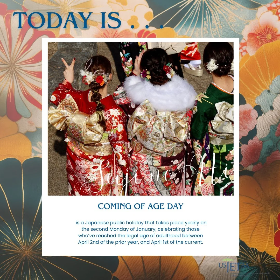 🎉成人の日 was yesterday! It's one of the best days for catching sight of young people all dressed up in formal traditional wear and seeing the new spins they put on it!🎉⁠
⁠
In Japan, Seijin no Hi marks turning 20, the age of adulthood. Every year, this