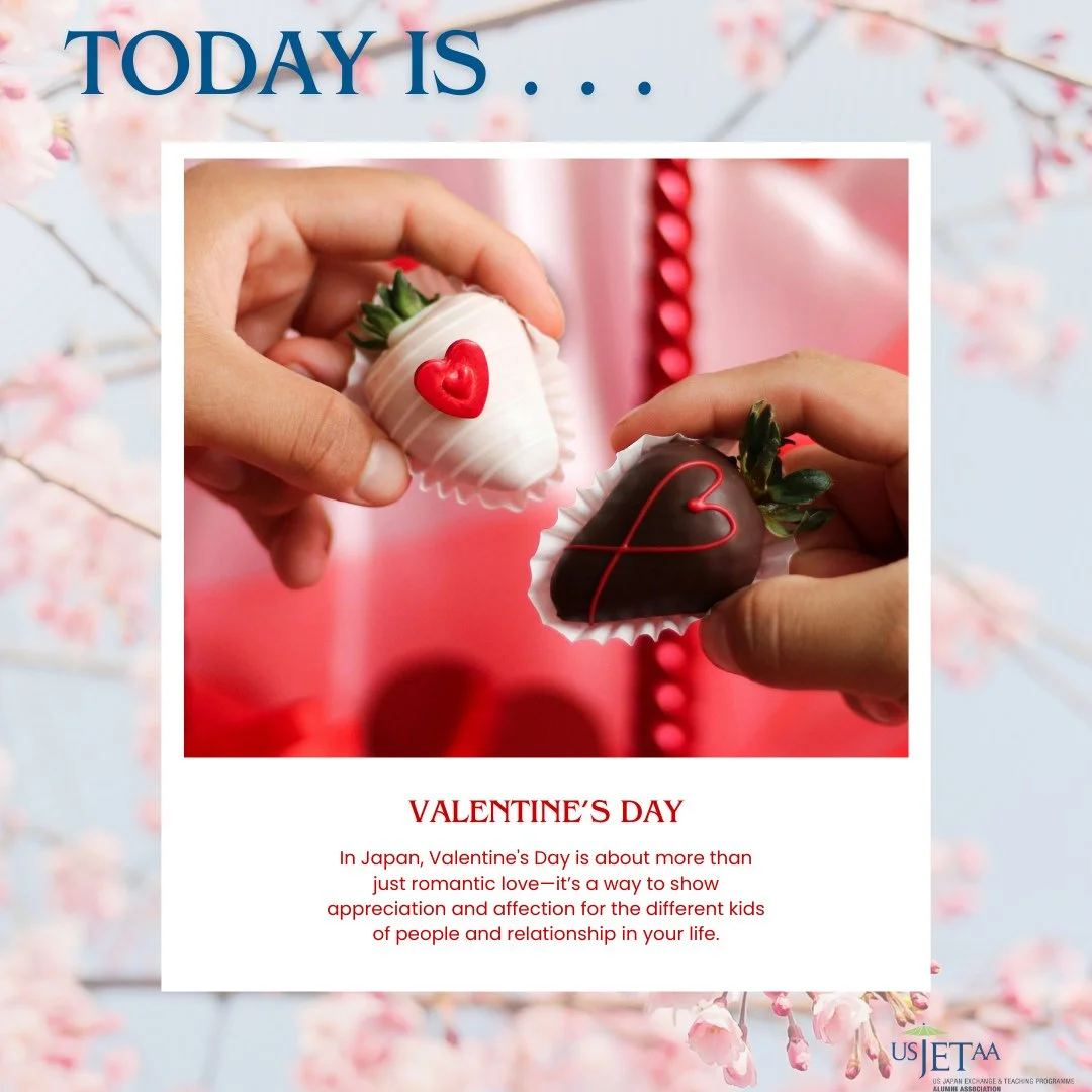 💌Valentine&rsquo;s Day in Japan has its own unique traditions: chocolate, sweet surprises, and lots of teachable moments! JETs, how did you share Valentine&rsquo;s Day with your students this year? ⁠
⁠
We&rsquo;d love to hear what classroom activiti