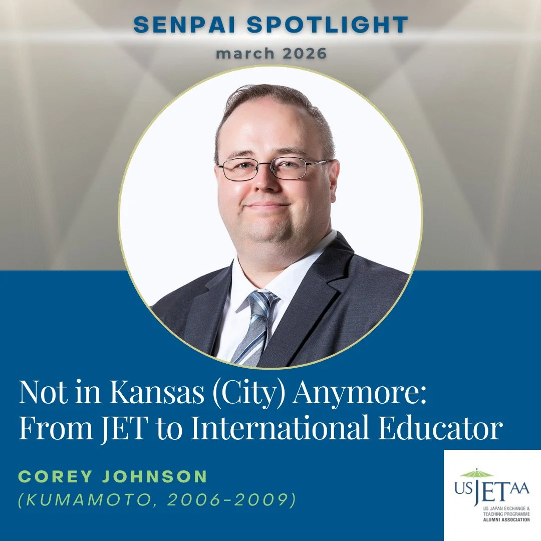 From being a JET in Kumamoto (2006-2009) to leading international schools across Asia, Corey Johnson has built a career rooted in cultural bridge-building.⁠
⁠
In this Senpai Spotlight, Corey reflects on arriving in Japan with little language ability 