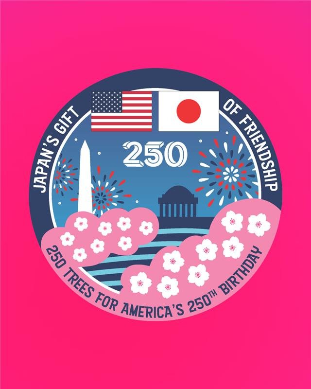 We&rsquo;re honored to spotlight a beautiful symbol of enduring friendship between Japan and the United States. Japan has gifted 250 cherry blossom trees to help commemorate America&rsquo;s 250th birthday! 🌸⁠
⁠
This symbolic gesture continues a long