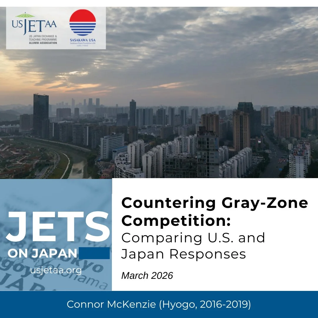 🆕 A new JETs on Japan article has just been published!⁠
⁠
As competition in the Indo-Pacific increasingly unfolds in the &ldquo;gray zone&rdquo; between peace and conflict, how can the United States and Japan respond effectively?⁠
⁠
JET alum Connor 