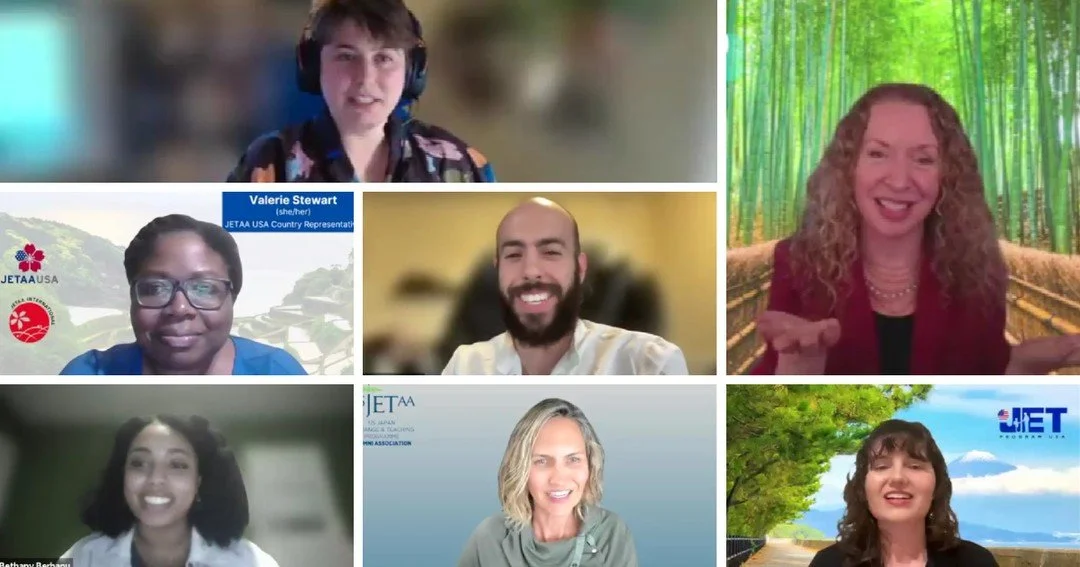 USJETAA hosted a JET Info Session earlier this week in collaboration with JETAA USA and the JET Program Office at the Embassy of Japan recently. ⁠
⁠
Along with a dedicated panel of JET alumni and presenters from the Embassy and JETPrep, we helped inf