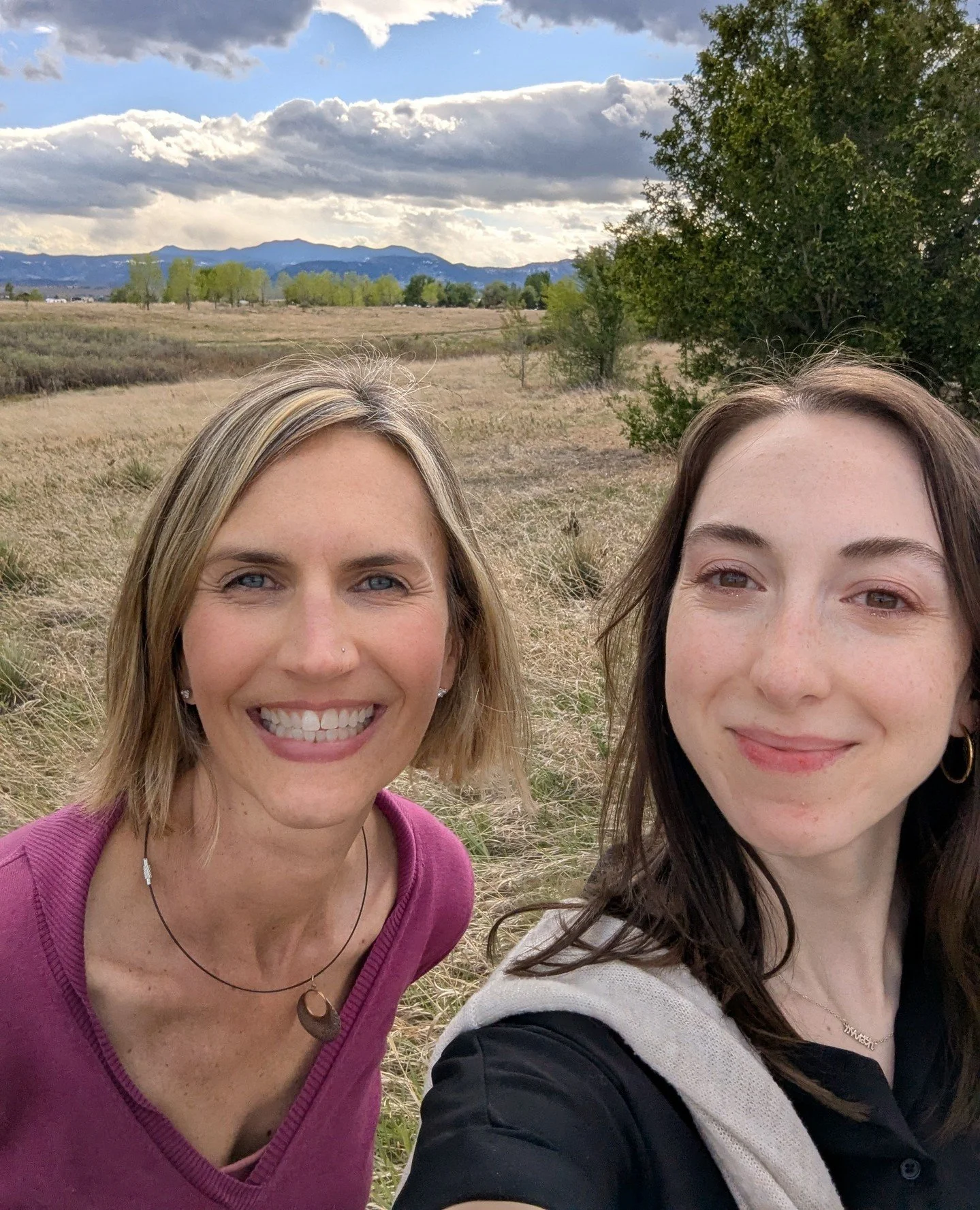 JET has brought together generations of alumni and adjacent professionals, and this is just one of the many happy meetings in our community!⁠
⁠
After a year and a half of working together, Jessyca and Brianna were finally able to meet in the Rocky Mo