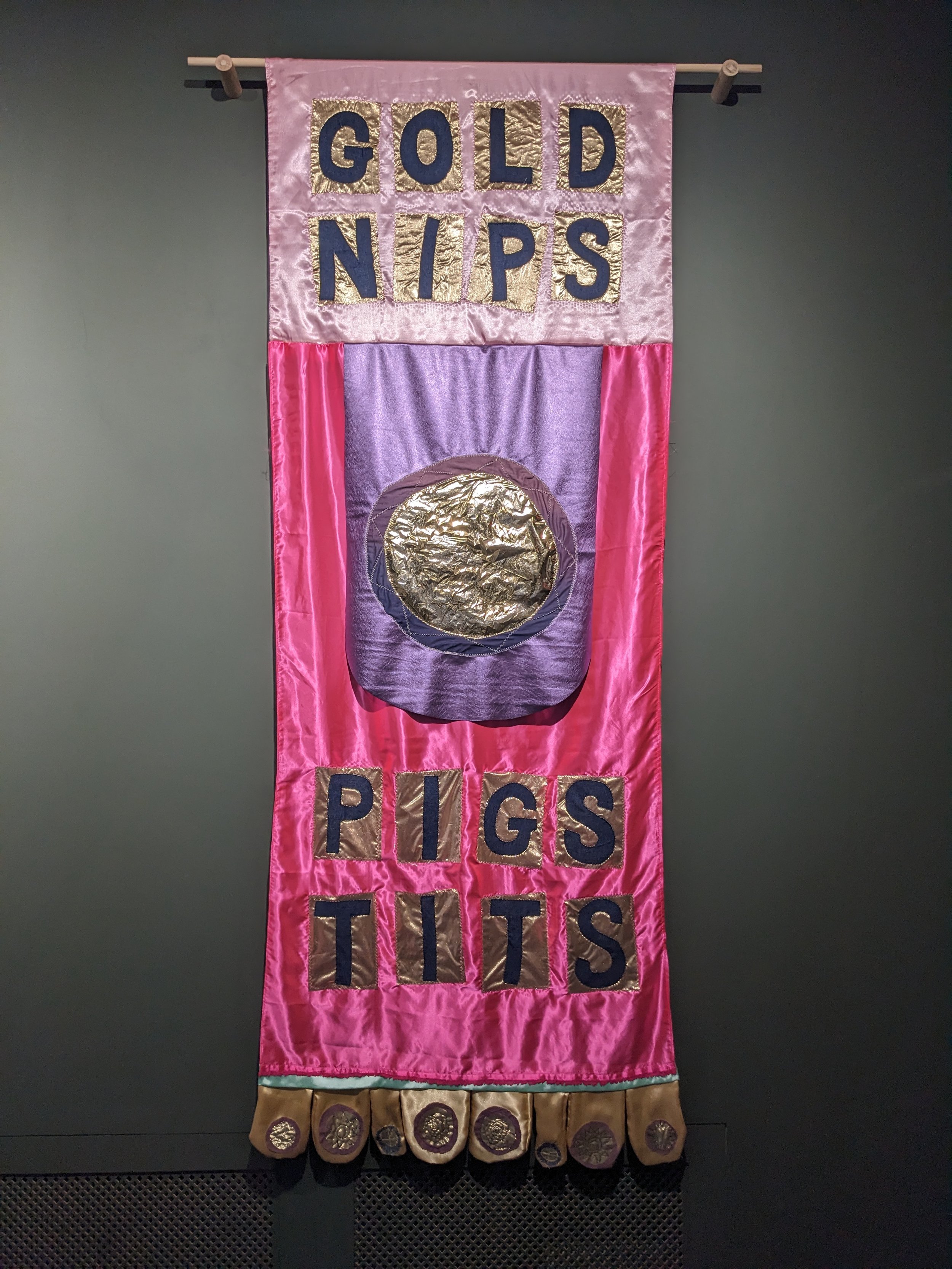 Pigs Tits Gold Nips by Sally O'Dowd for Lay of the Land exhibition with Array Collective.jpg