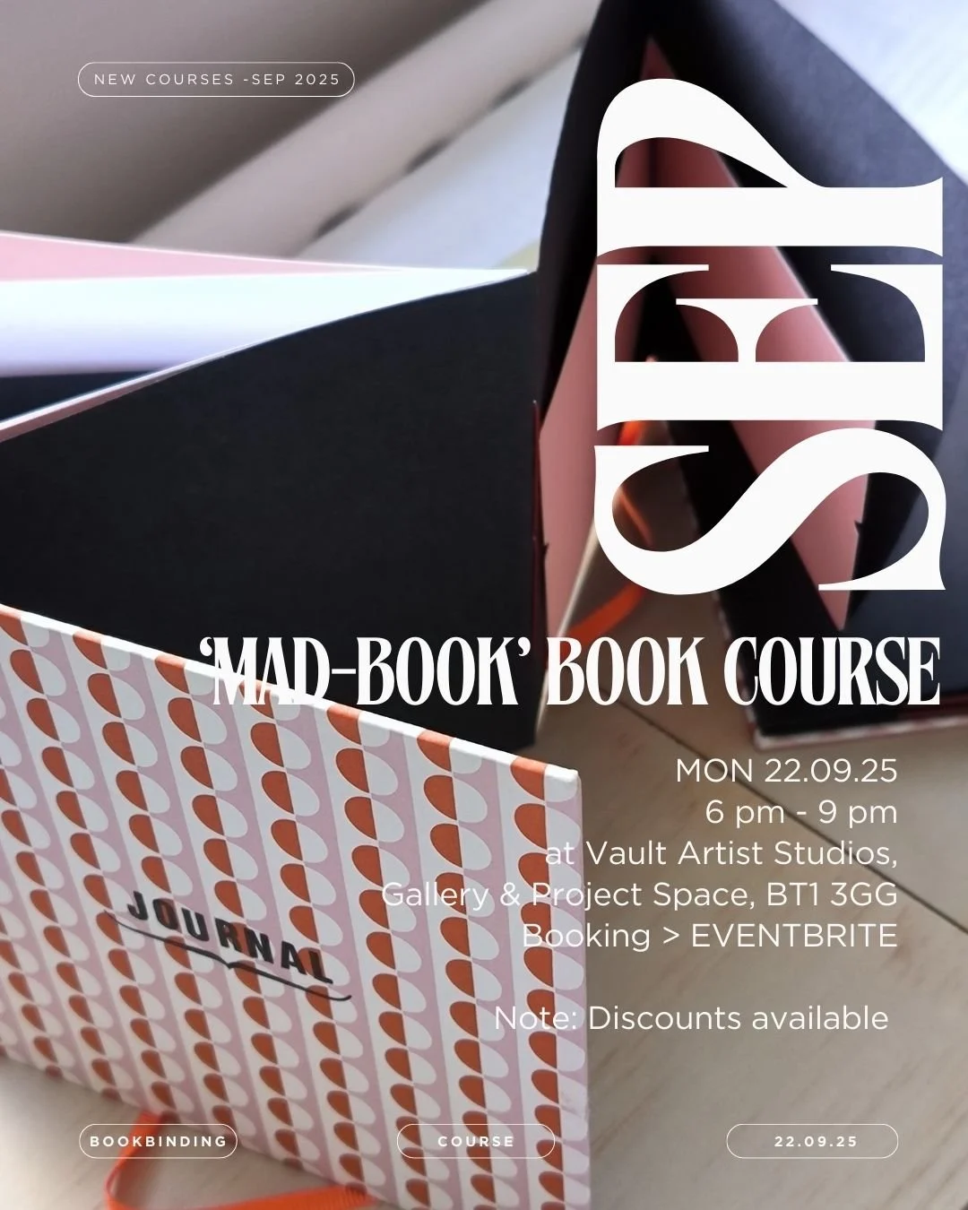 'Mad-Book' Bookbinding course