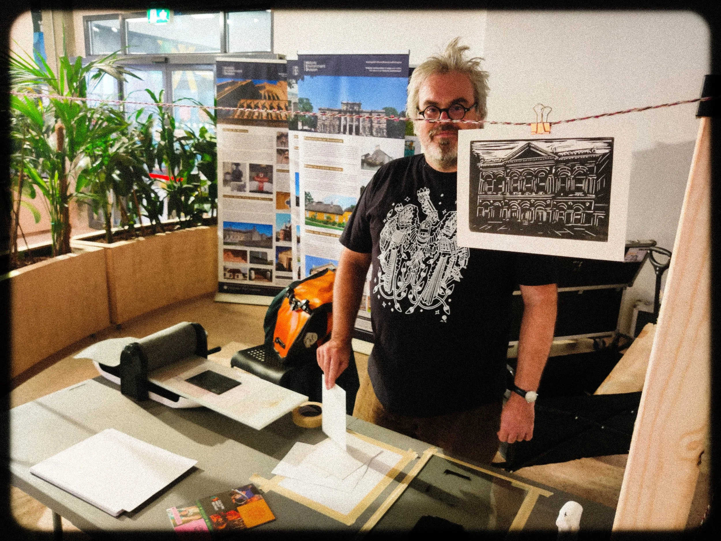 Print your own linocut at Culture Night