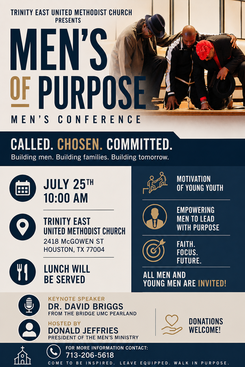 Men of Purpose Men’s Conference