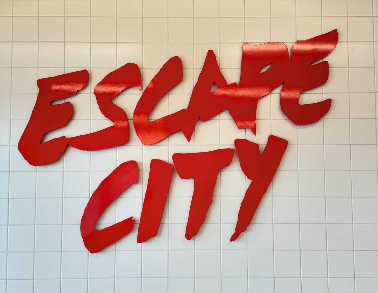 Had a quick 24 hours in Calgary visiting our client @escapecity.ca at their new location on Macleod Trail. If you live in Calgary and love fully immersive escape rooms, you MUST visit Escape City with a group of friends!