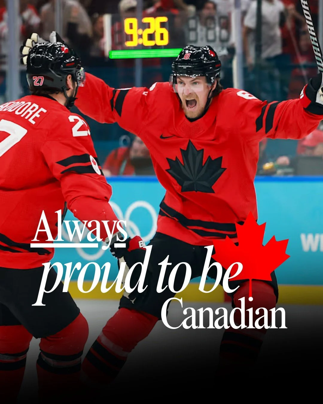 It hurts so much to come this close and fall short, but moments like this remind us what it means to be Canadian: to have grit, humility, and pride in our country.

Thank you to every Canadian athlete who gave it their all in Milano Cortina. We had a