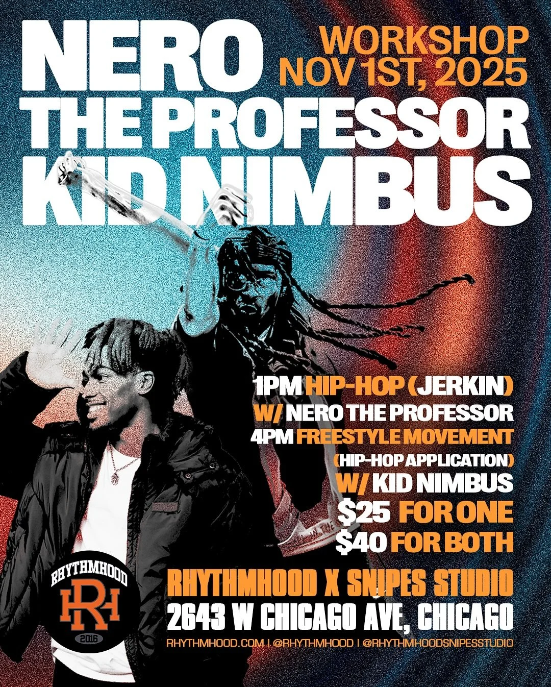 GET READY GET READY! THE KASTLE IS IN THE BUILDING!! 🏰 🔥 @thekastle_ 

THIS SATURDAY, NOVEMBER 1ST, 2025
JOIN US FOR A SPECIAL WORKSHOP EVENT WITH @kid_nimbus &amp; @dandreyouugly ‼️

WORKSHOPS, CYPHERS, VENDORS, DISCUSSION PANELS &amp; MORE!!

🗓️