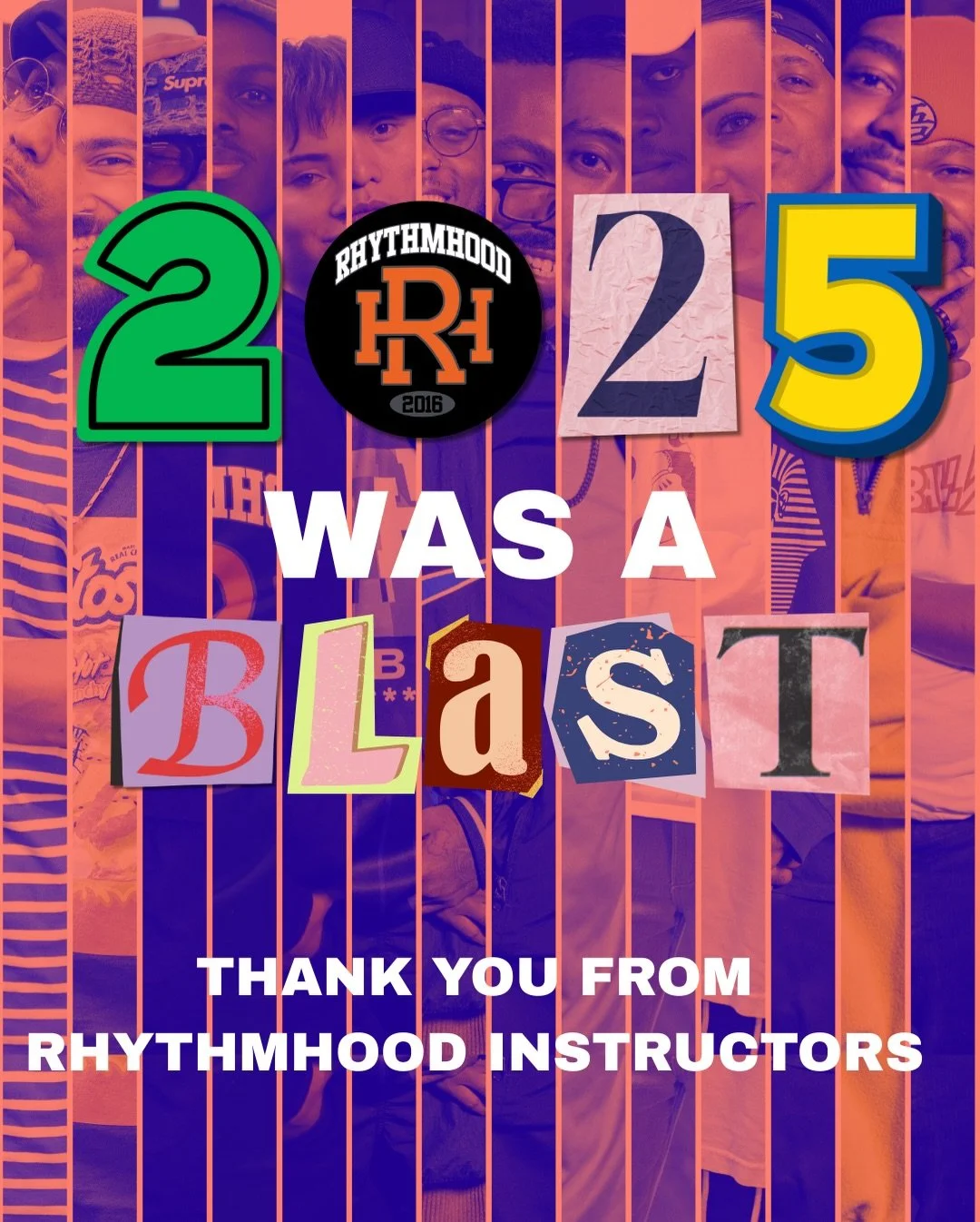 Rhythmhood says THANK YOU! 🤗🙏

What a MONUMENTAL year it&rsquo;s been! As 2025 comes to a close, we take time to reflect on the many moments of laughter, joy, celebration &amp; dance!

From SNIPES Cypher Series to Windy City Throwdown! Daily Classe