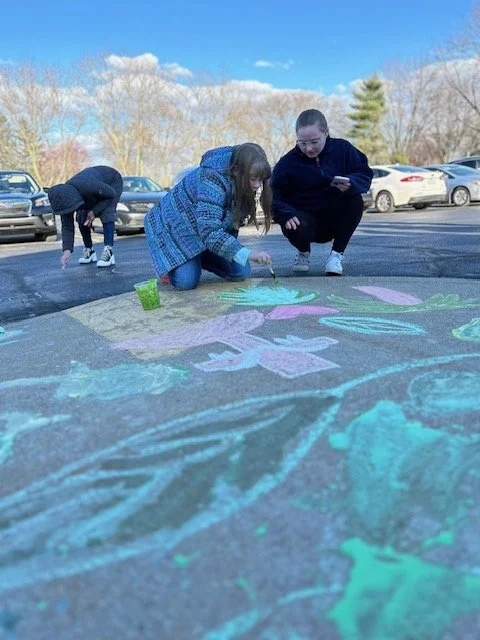 Fellowship Event: Pizza and Palms Sidewalk Chalking 