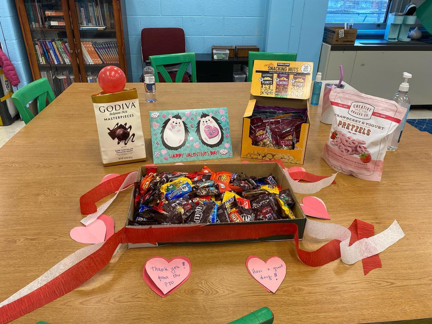 From the PTO: Happy Valentine&rsquo;s Day, Tubman teachers and staff.  Thank you for all the love and care you show our kids!